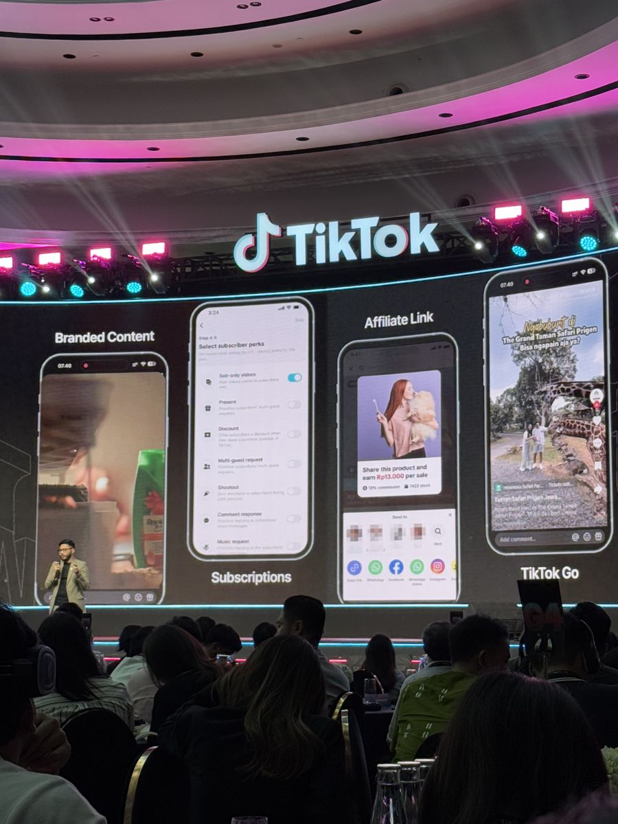 Sân khấu TikTok Grow Summit, Jakarta